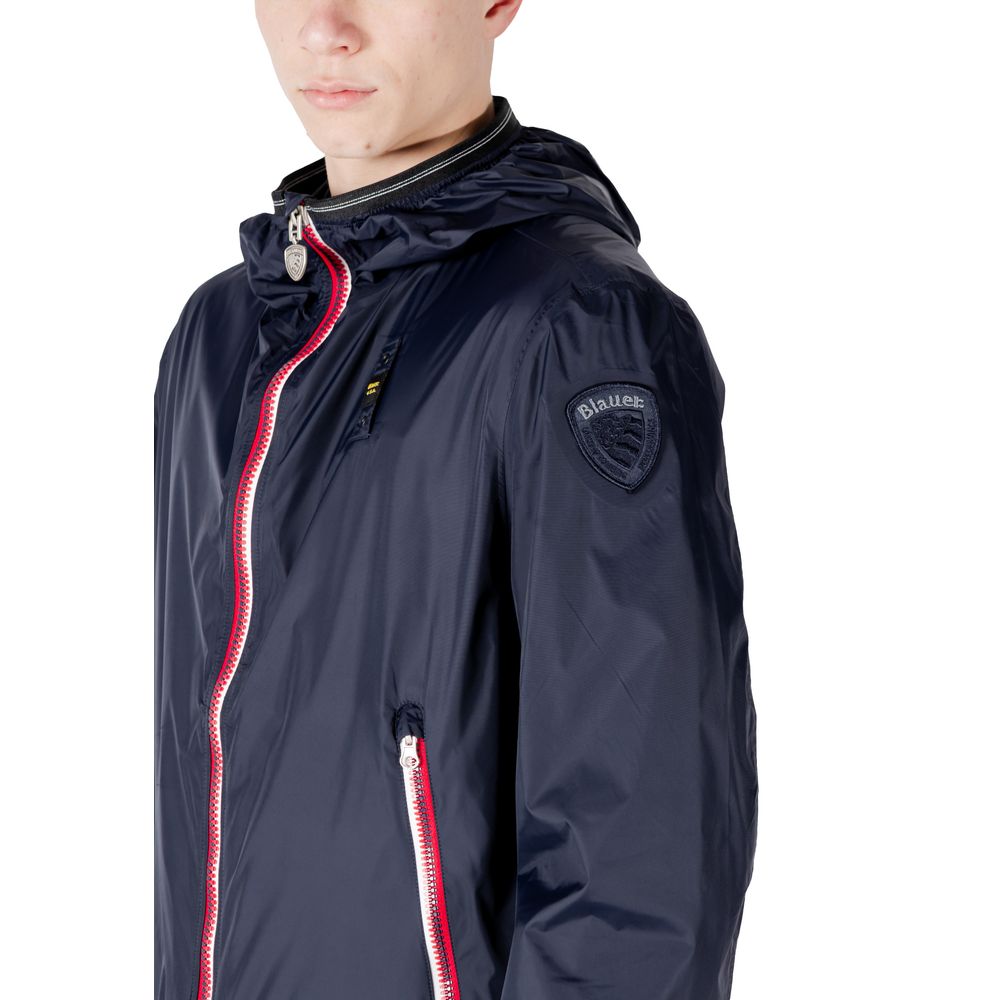 Blauer Blue Polyamide Shell Jacket | Regal Royce