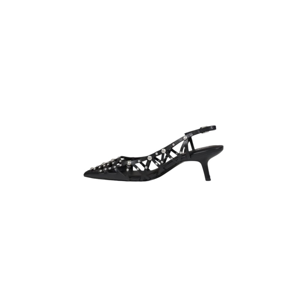ASH Black Leather High Heel Pumps | Regal Royce