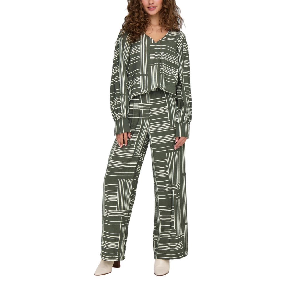 Jacqueline De Yong Green Viscose Blouse | Regal Royce