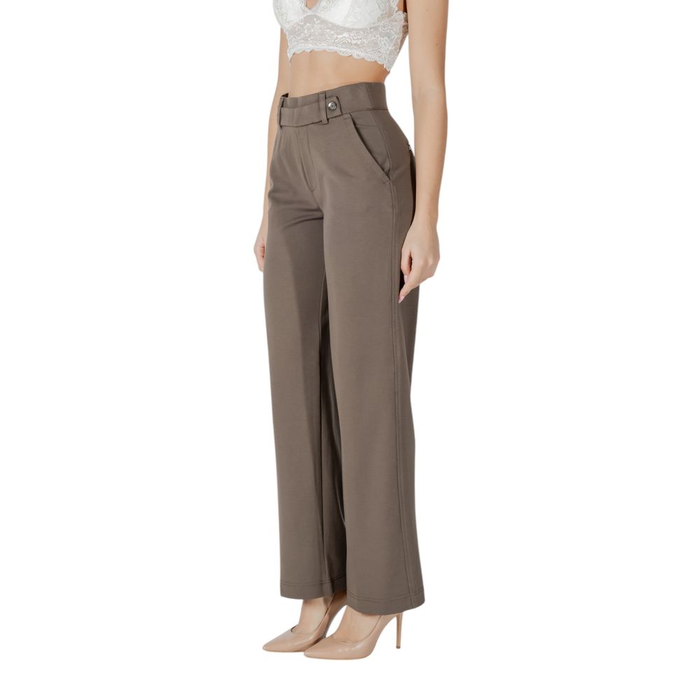Street One Brown Viscose Pant