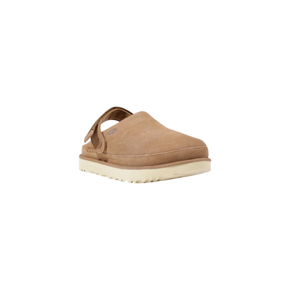 UGG Beige Recycled Polyester Platform Pumps | Regal Royce