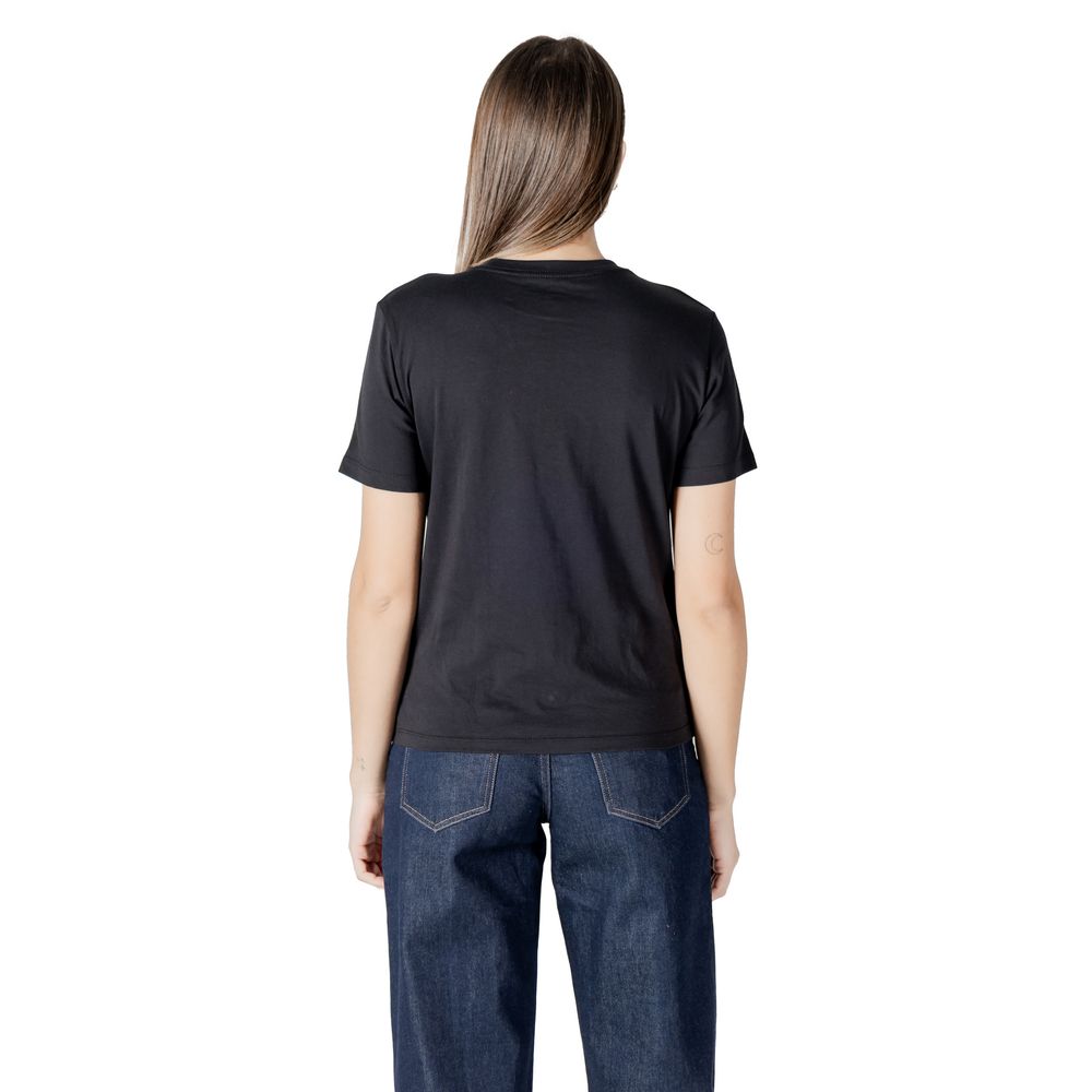 Calvin Klein Jeans Black Cotton T-Shirt | Regal Royce