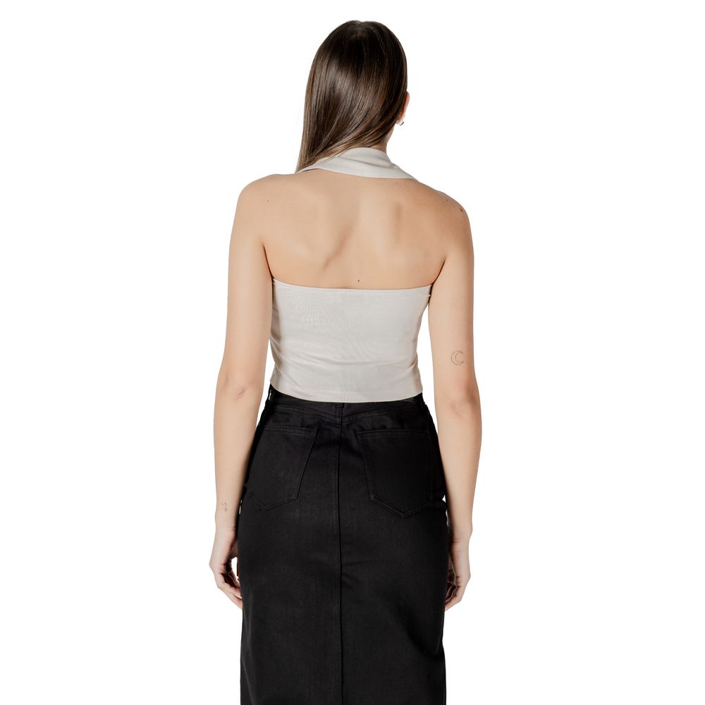 Calvin Klein Jeans Beige Cotton Top | Regal Royce