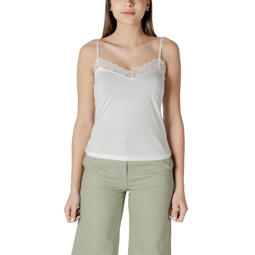 Morgan De Toi White Modal Tank Top | Regal Royce