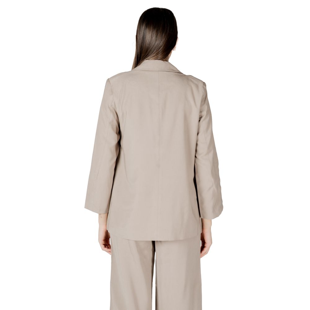 Only Beige Viscose Blazer | Regal Royce