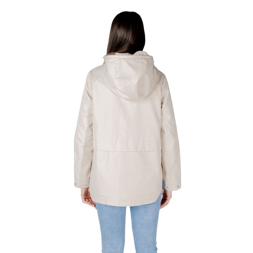 Street One Beige Cotton Parka | Regal Royce
