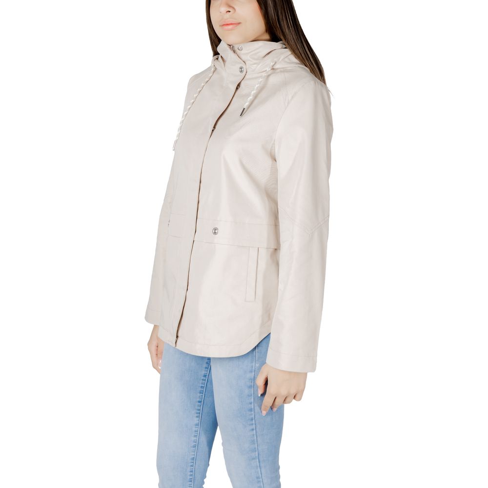 Street One Beige Cotton Parka | Regal Royce