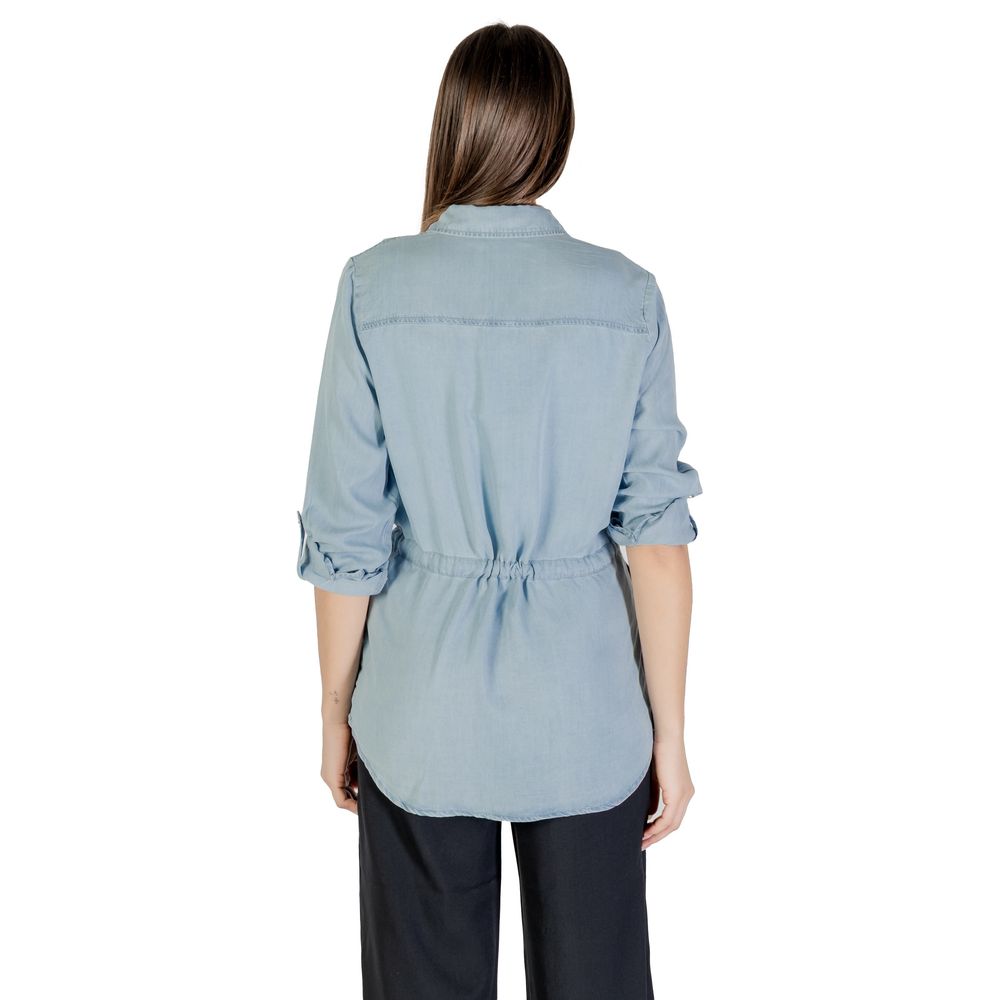 Only Light Blue Tencel Blouse | Regal Royce