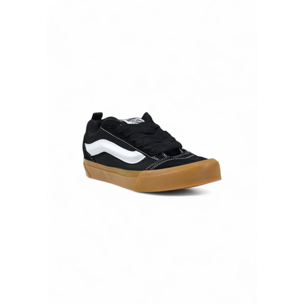 Vans Black Suede Leather Low Top Sneakers