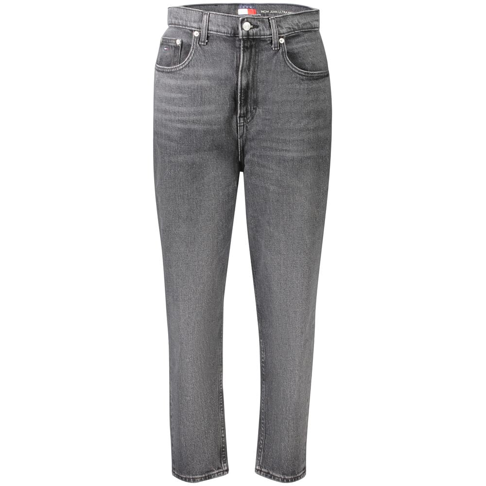 Tommy Hilfiger Black Cotton Women Jeans | Regal Royce