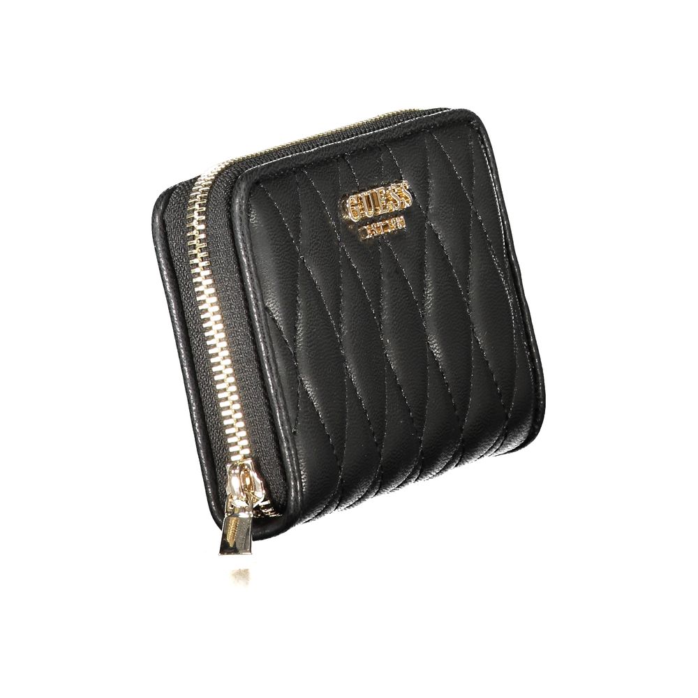 Guess Jeans Nero Poliuretano Women Wallet | Regal Royce