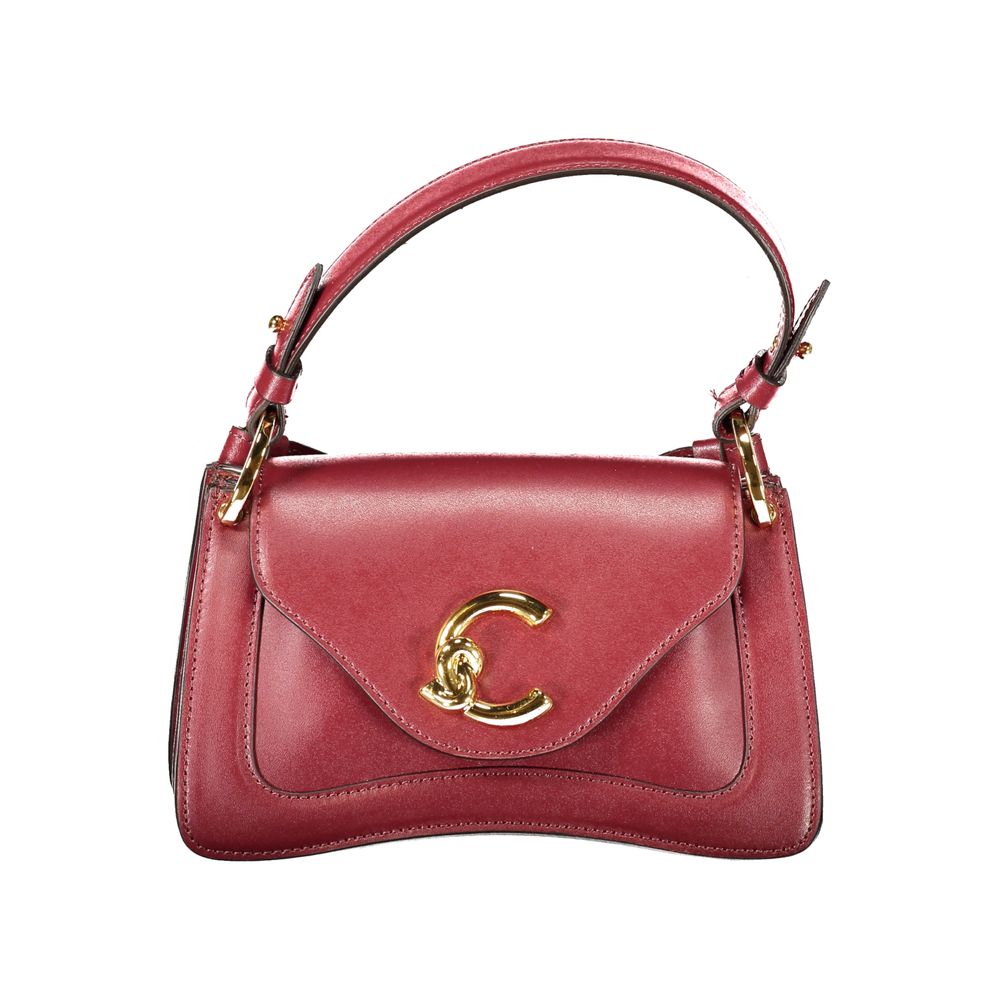 Coccinelle Rosso Leather Woman Bag | Regal Royce
