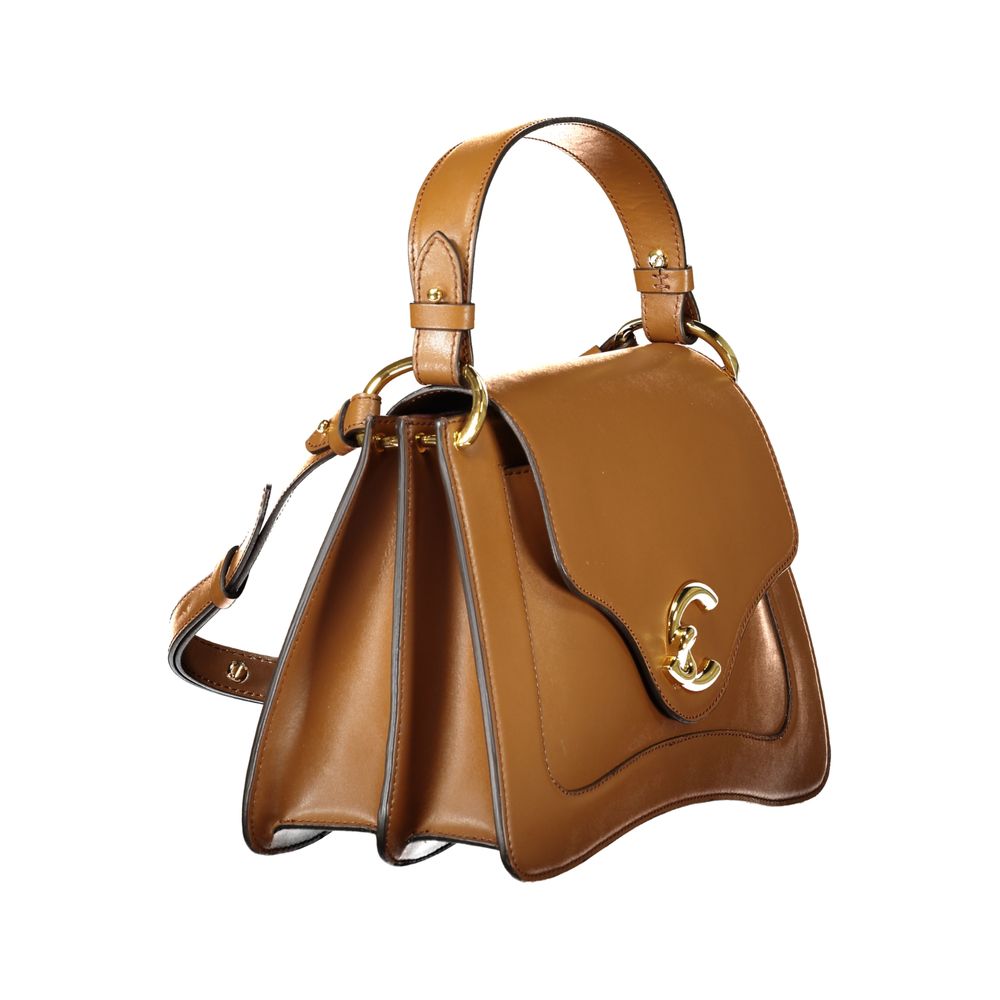 Coccinelle Marrone Leather Women Handbag | Regal Royce