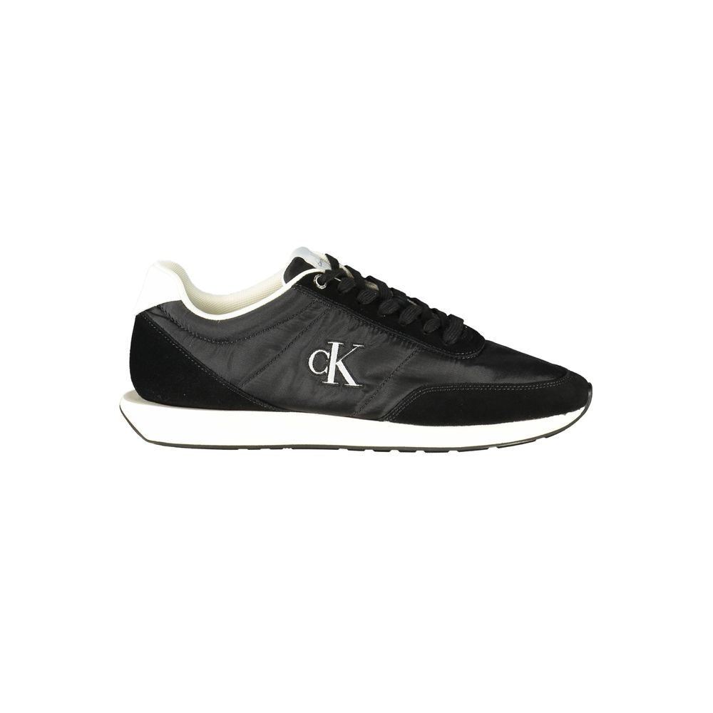 Calvin Klein Black Polyester Men Sneaker | Regal Royce