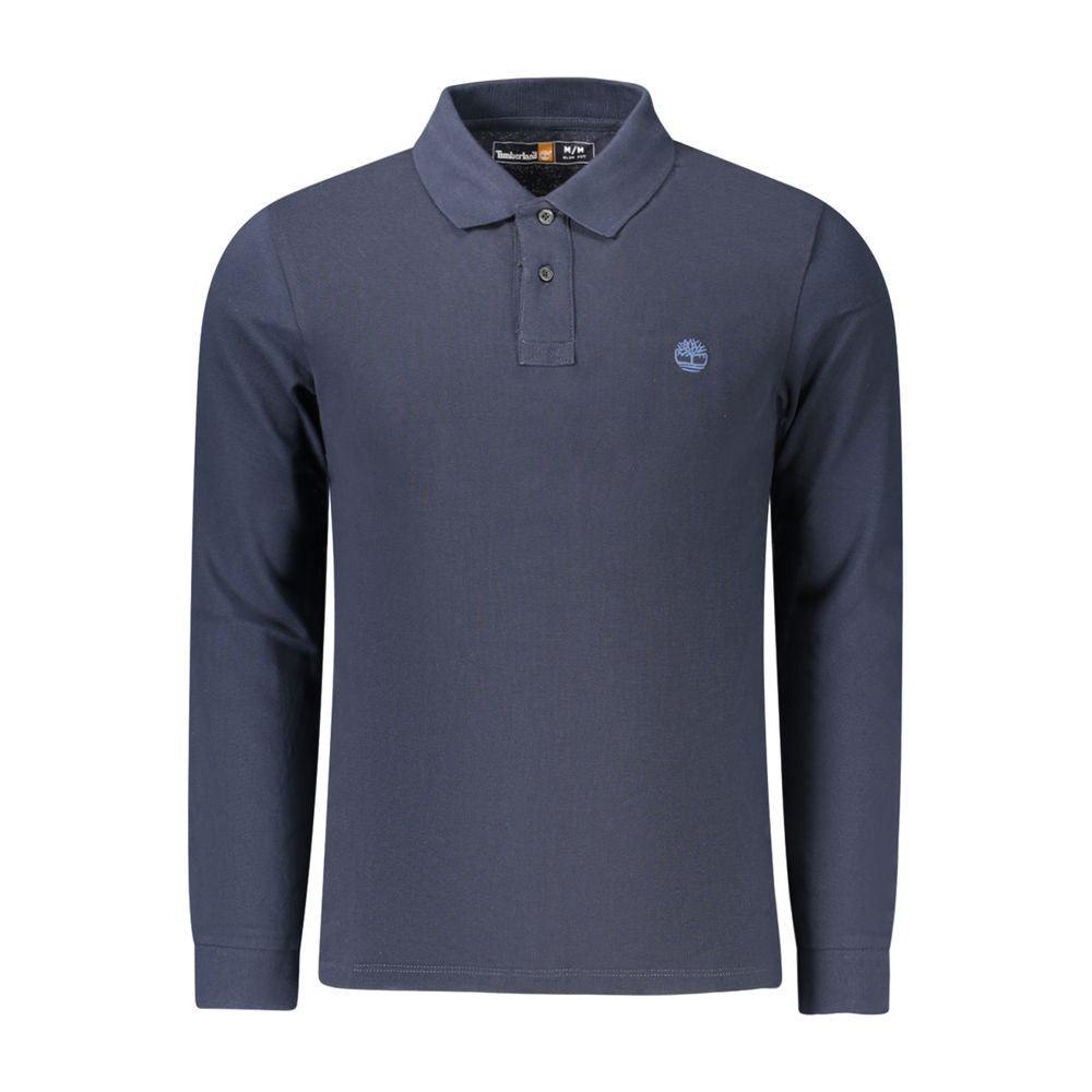 Timberland Blue Cotton Men Polo Shirt | Regal Royce