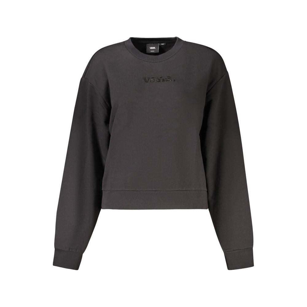 Vans Black Cotton Women's Sweatshirt | Regal Royce