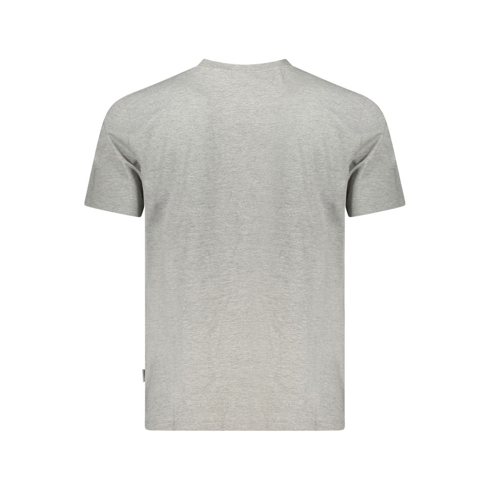 Pepe Jeans Grigio Cotton Men's T-Shirt | Regal Royce