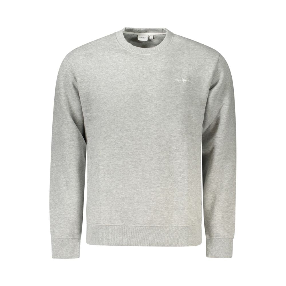 Pepe Jeans Gray Cotton Men's Sweatshirt | Regal Royce