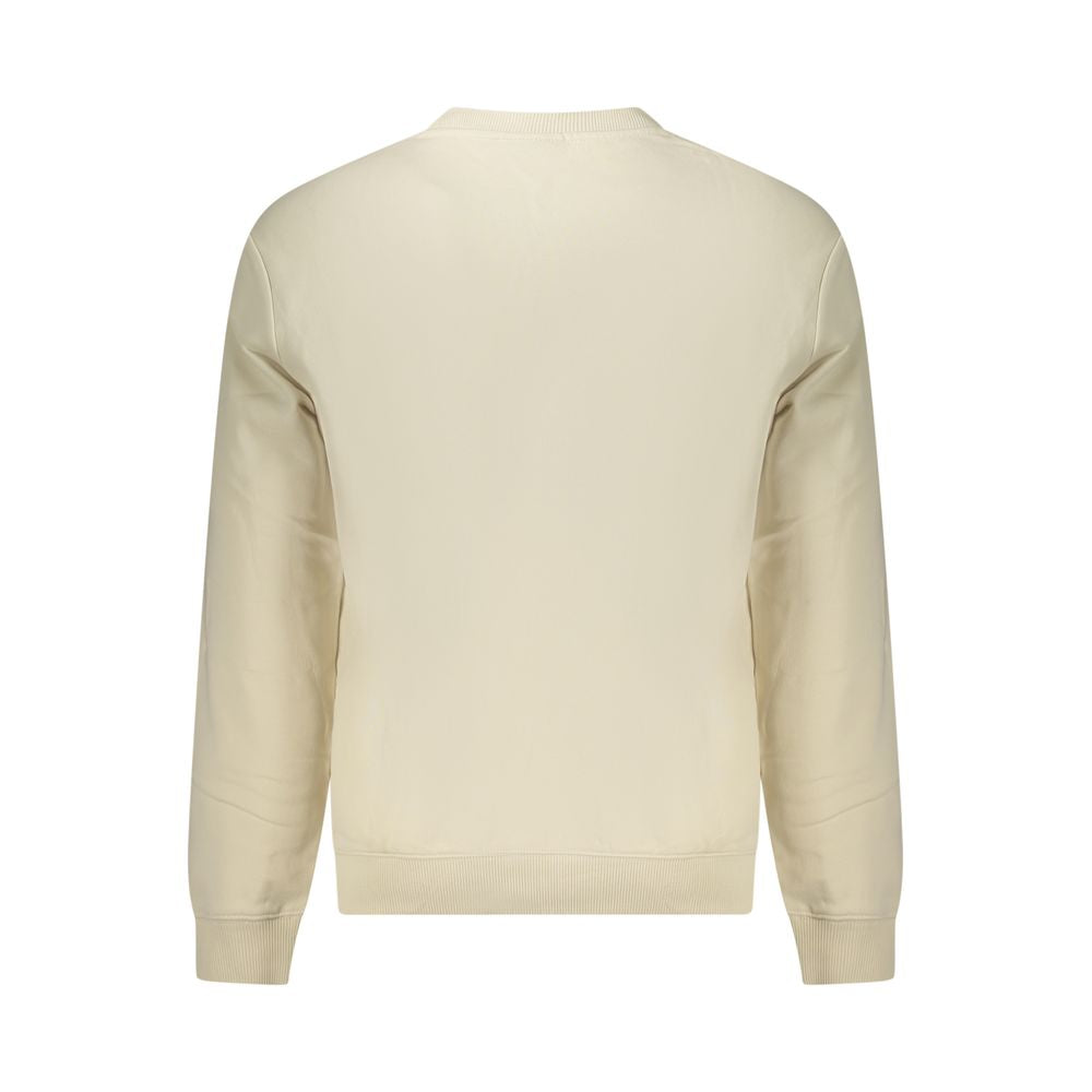 Napapijri Beige Cotton Men Sweatshirt | Regal Royce
