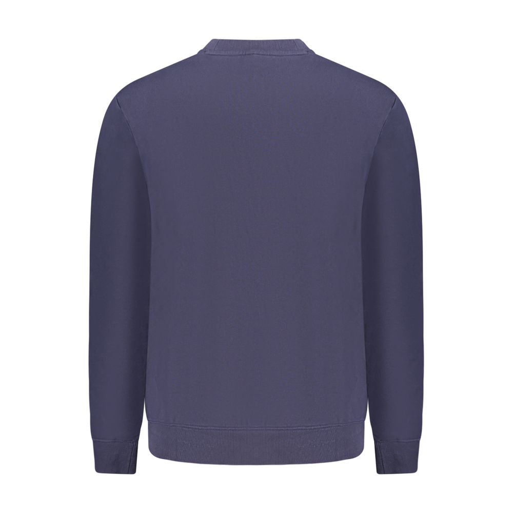 Napapijri Blue Cotton Men Sweatshirt | Regal Royce