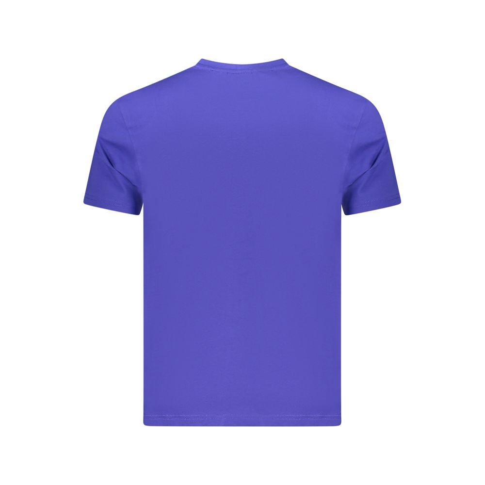 Napapijri Blue Cotton Men's T-Shirt | Regal Royce