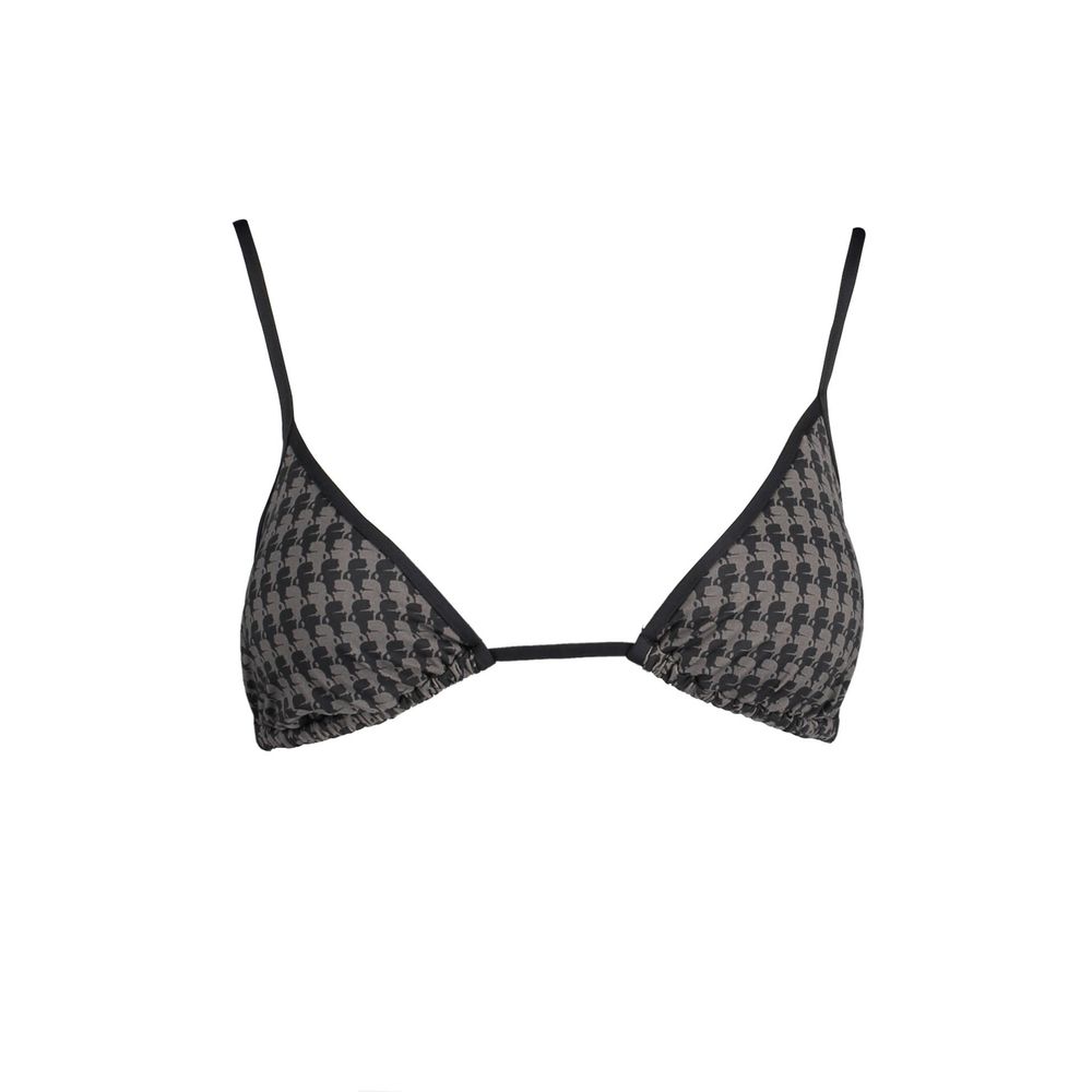 Karl Lagerfeld Black Polyamide Women Swimsuit | Regal Royce