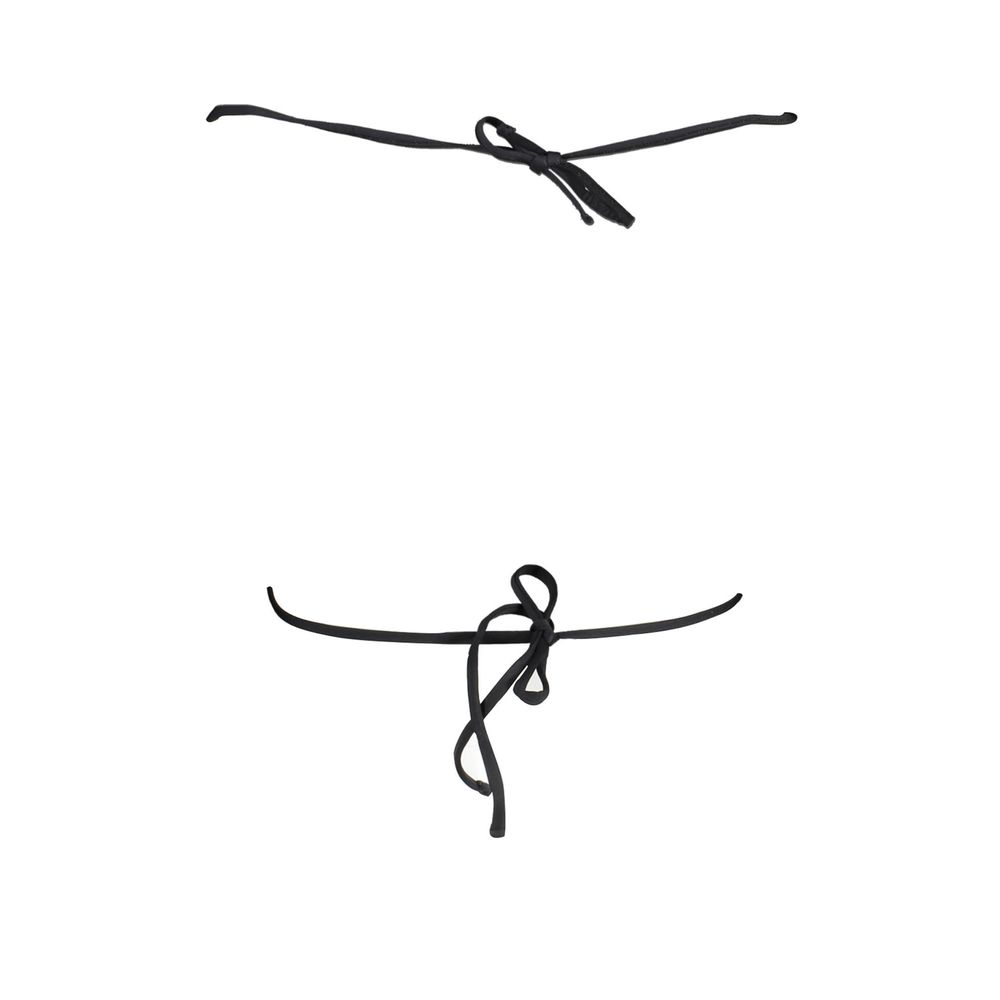 Karl Lagerfeld Black Polyamide Women Swimsuit | Regal Royce