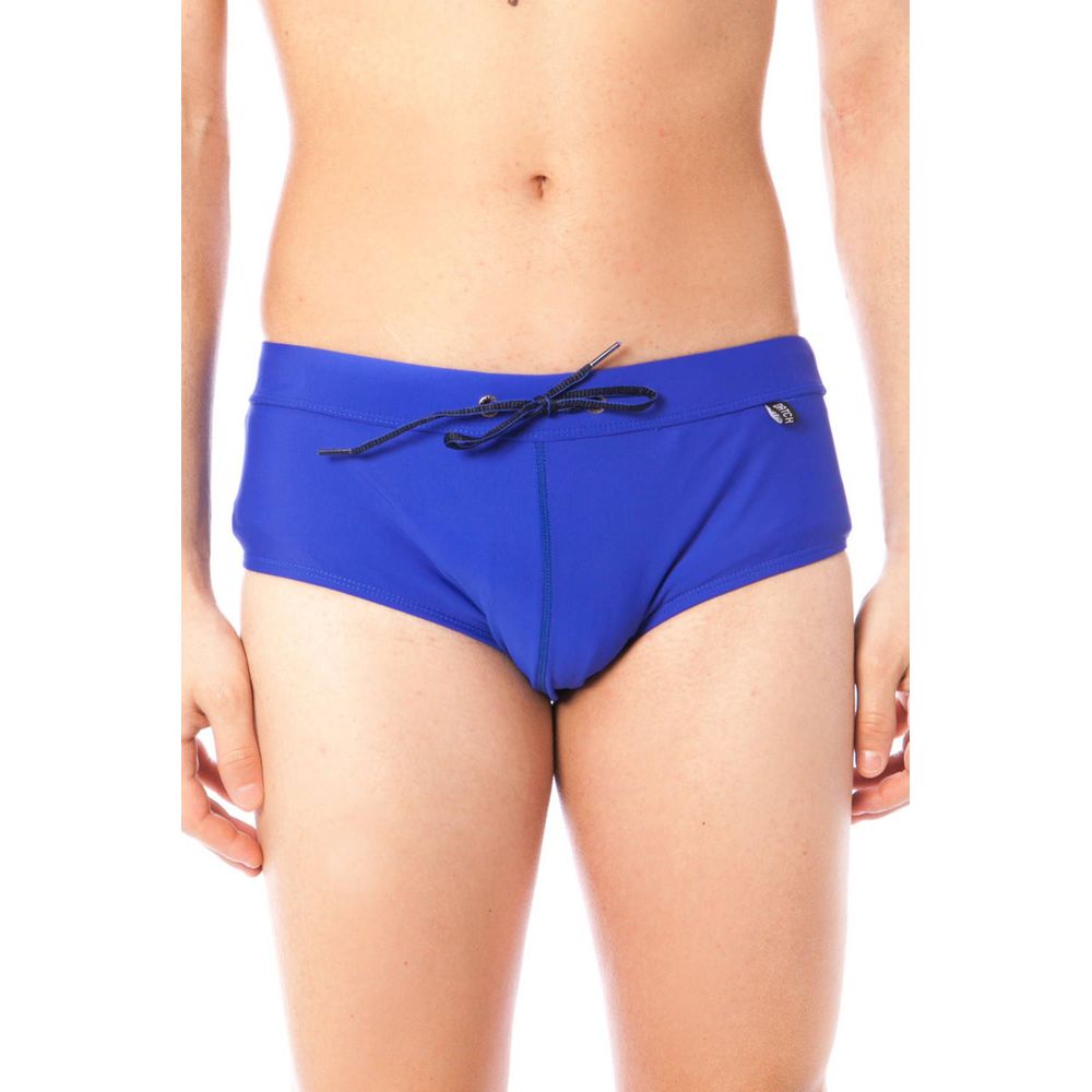 Datch Blue Polyamide Mens Swim Briefs | Regal Royce