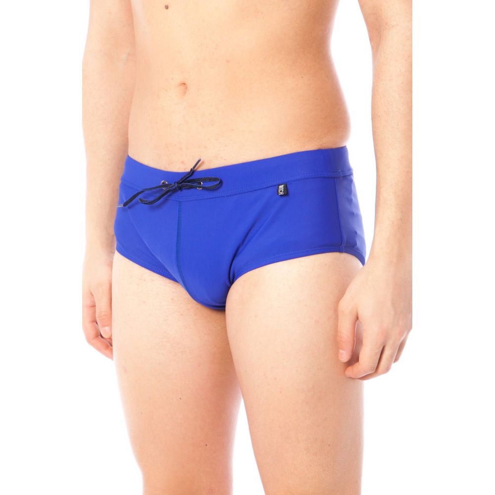 Datch Blue Polyamide Mens Swim Briefs | Regal Royce
