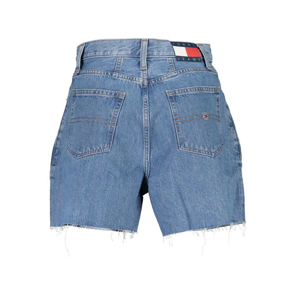 Tommy Hilfiger Blue Cotton Women Short | Regal Royce
