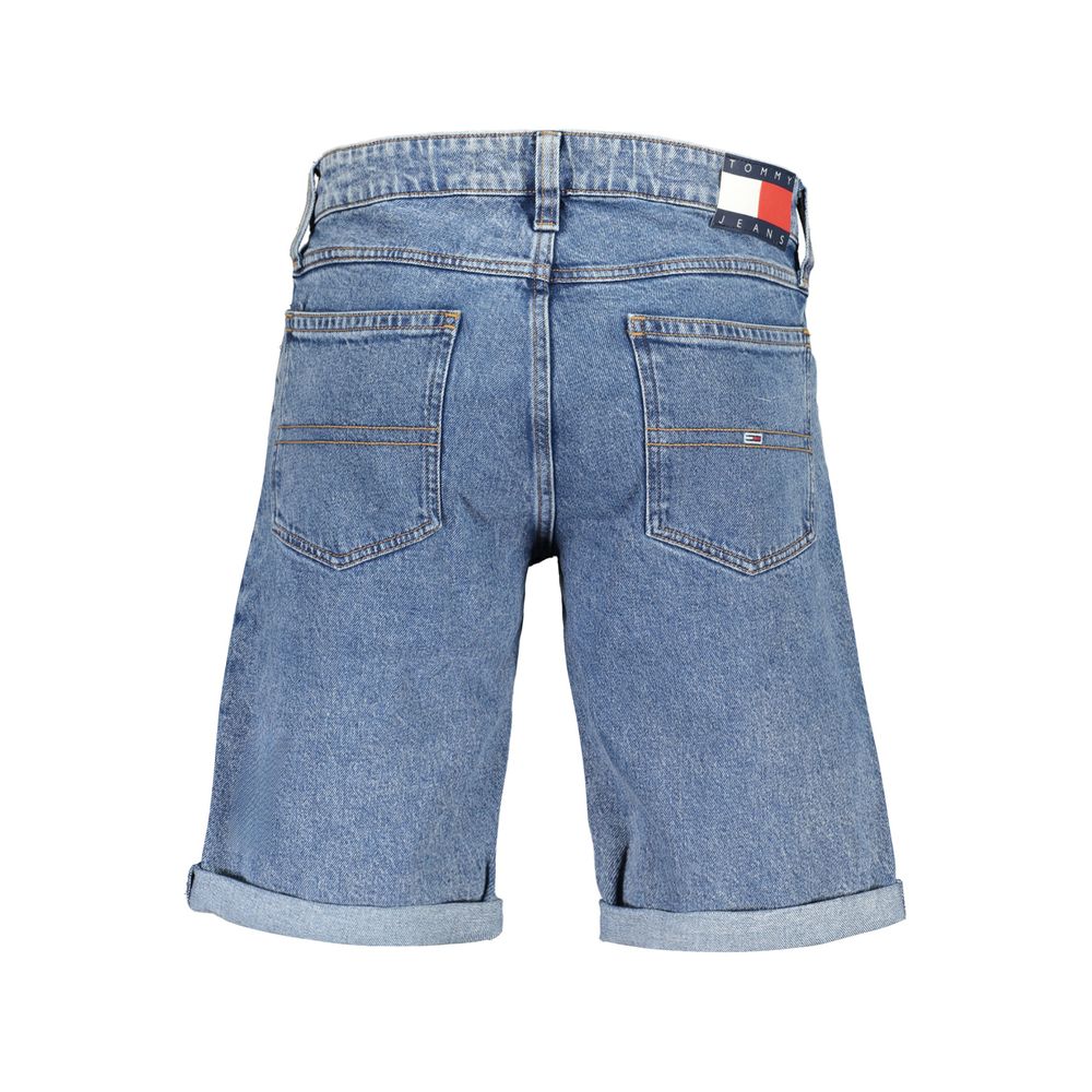 Tommy Hilfiger Blue Organic Cotton Men Short | Regal Royce