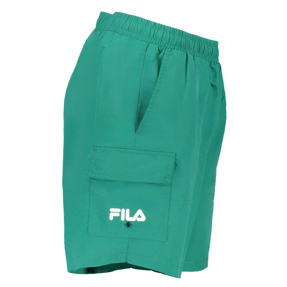 Fila Verde Poliammide Men's Swim Boxer | Regal Royce