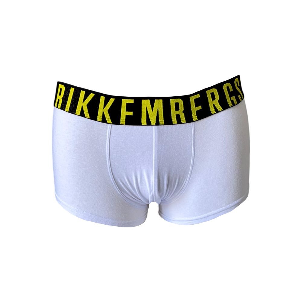 Bikkembergs White Cotton Men's Boxer | Regal Royce