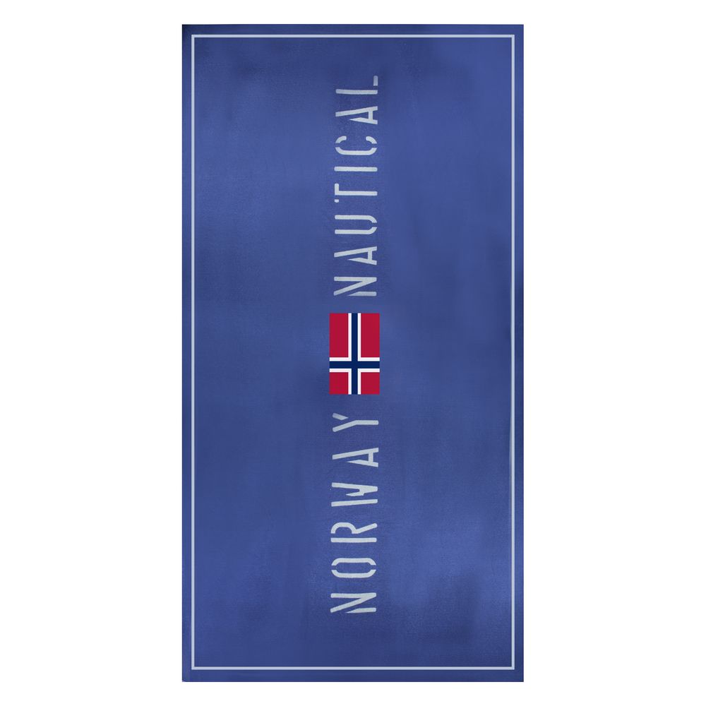 Norway 1963 Blue Polyester Women Beach Towel | Regal Royce