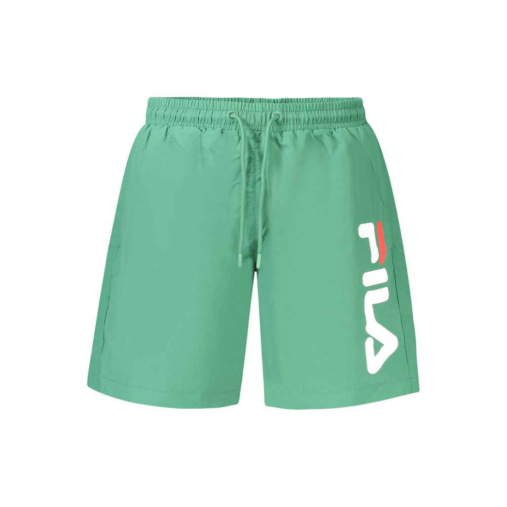 Fila Verde Poliammide Men Swim Boxer | Regal Royce