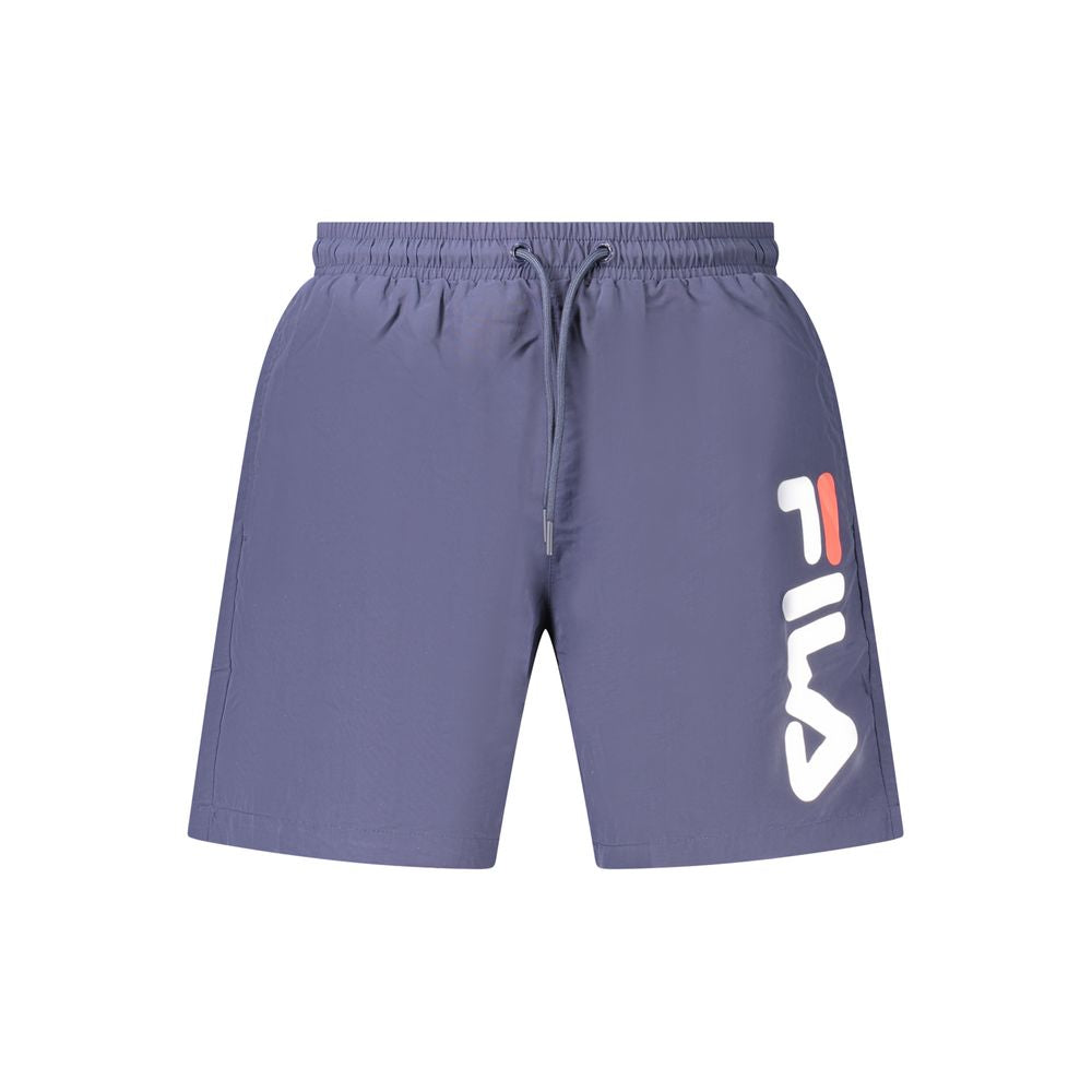 Fila Blu Poliammide Mens Swim Boxer | Regal Royce