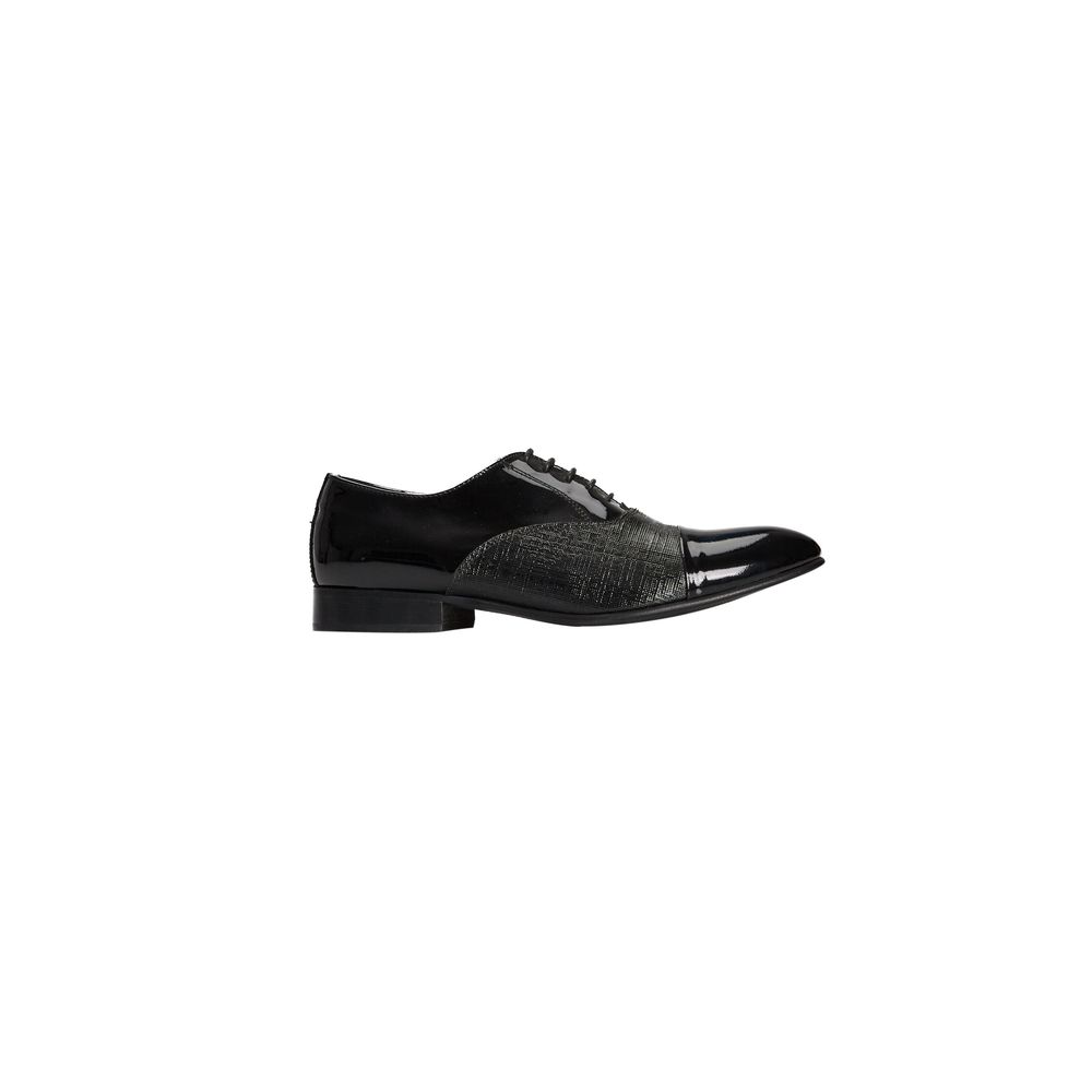 Roberto Pepe Luxury Black Calfskin Men Loafer