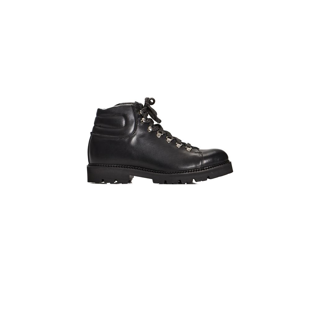 Roberto Pepe Luxury Black Calfskin Men Boot | Regal Royce