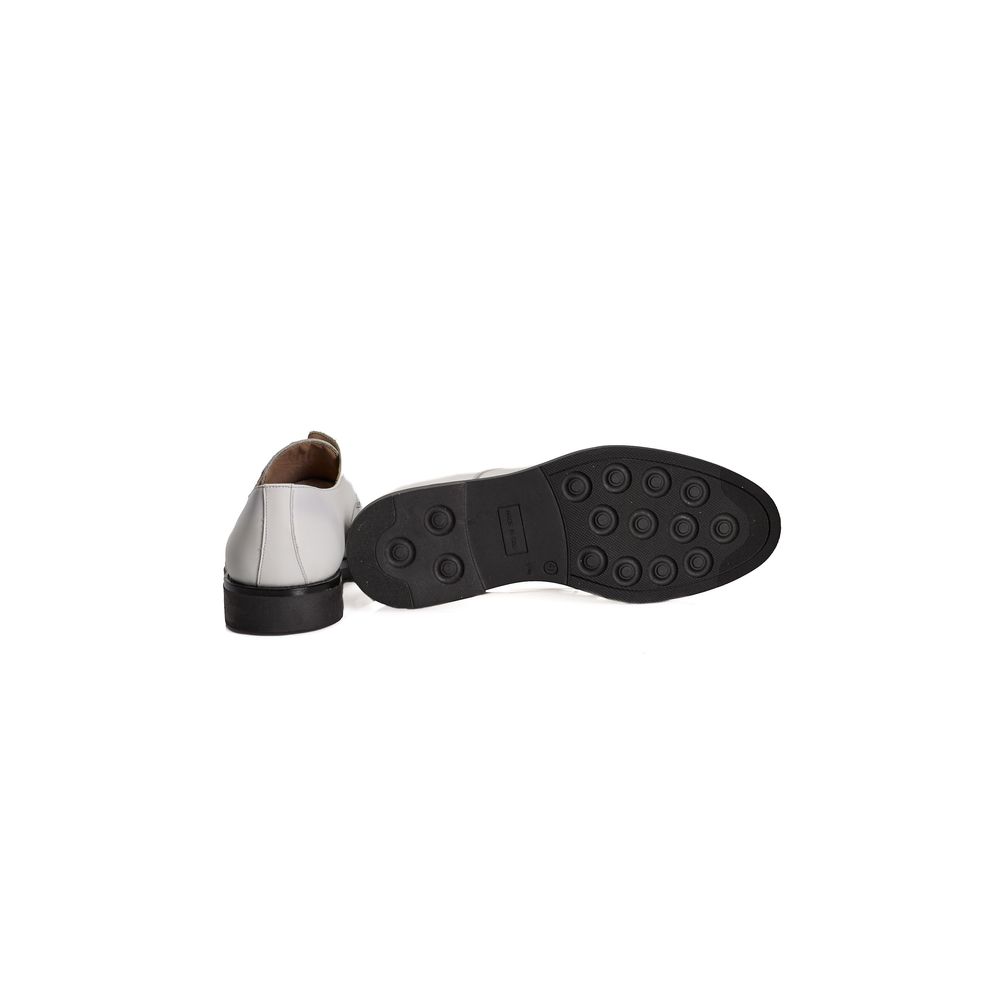 Roberto Pepe Luxury White Leather Men Shoe | Regal Royce