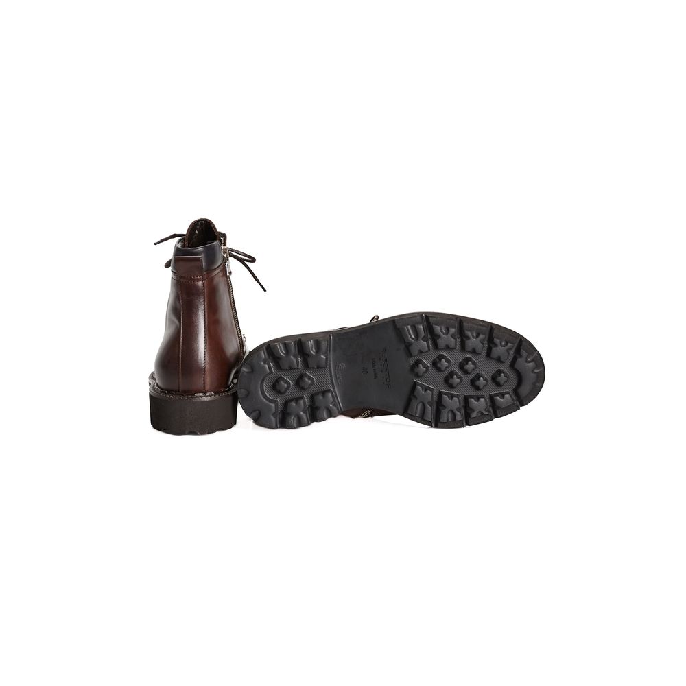 Roberto Pepe Luxury Brown Calfskin Men Boot | Regal Royce