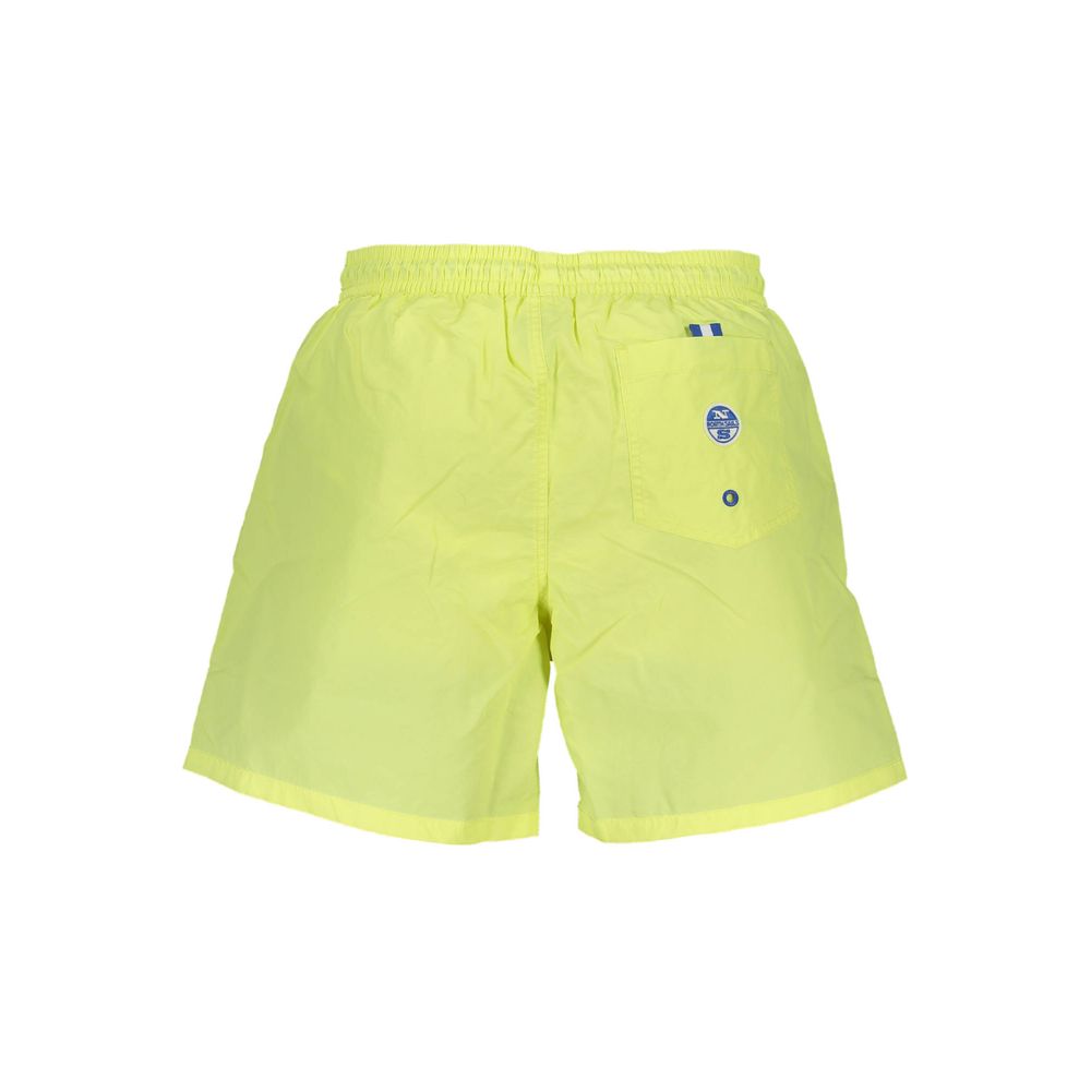 North Sails Yellow Polyester Men's Swim Short | Regal Royce