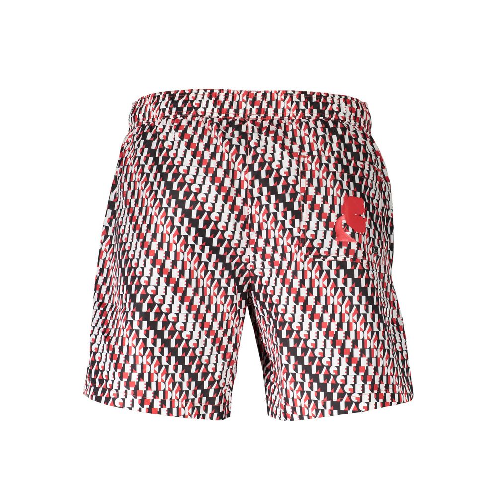 Karl Lagerfeld Black Polyester Men's Swim Boxer | Regal Royce