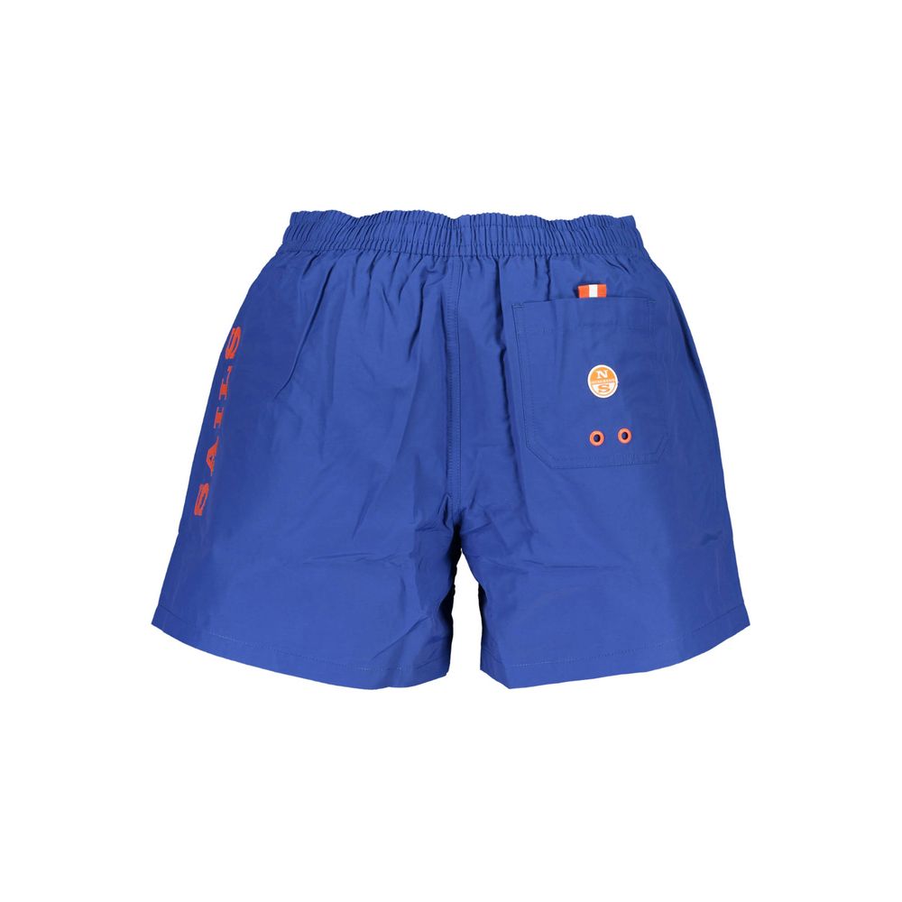 North Sails Blue Polyester Men's Swim Trunks | Regal Royce