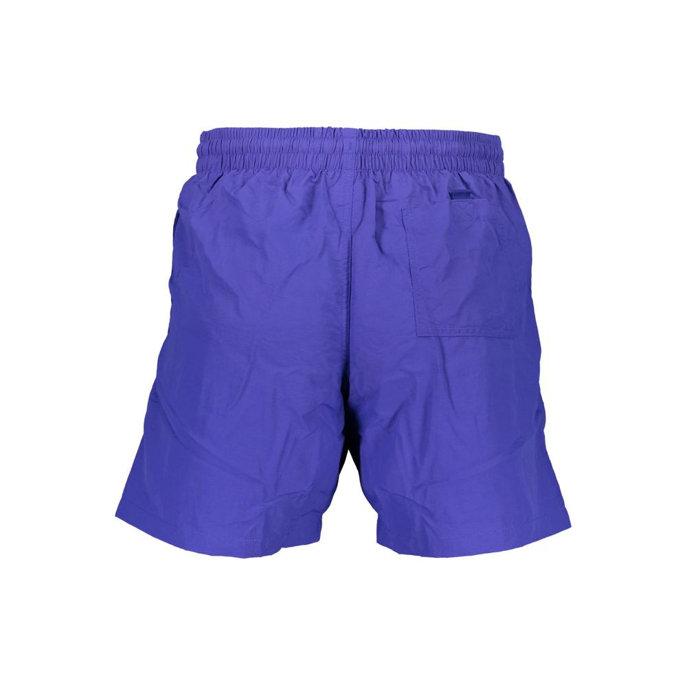Norway 1963 Blue Polyamide Men's Swim Boxer | Regal Royce