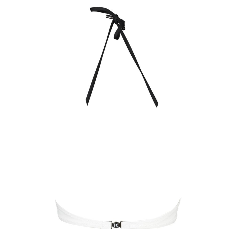 Karl Lagerfeld White Polyamide Women's Swimsuit | Regal Royce