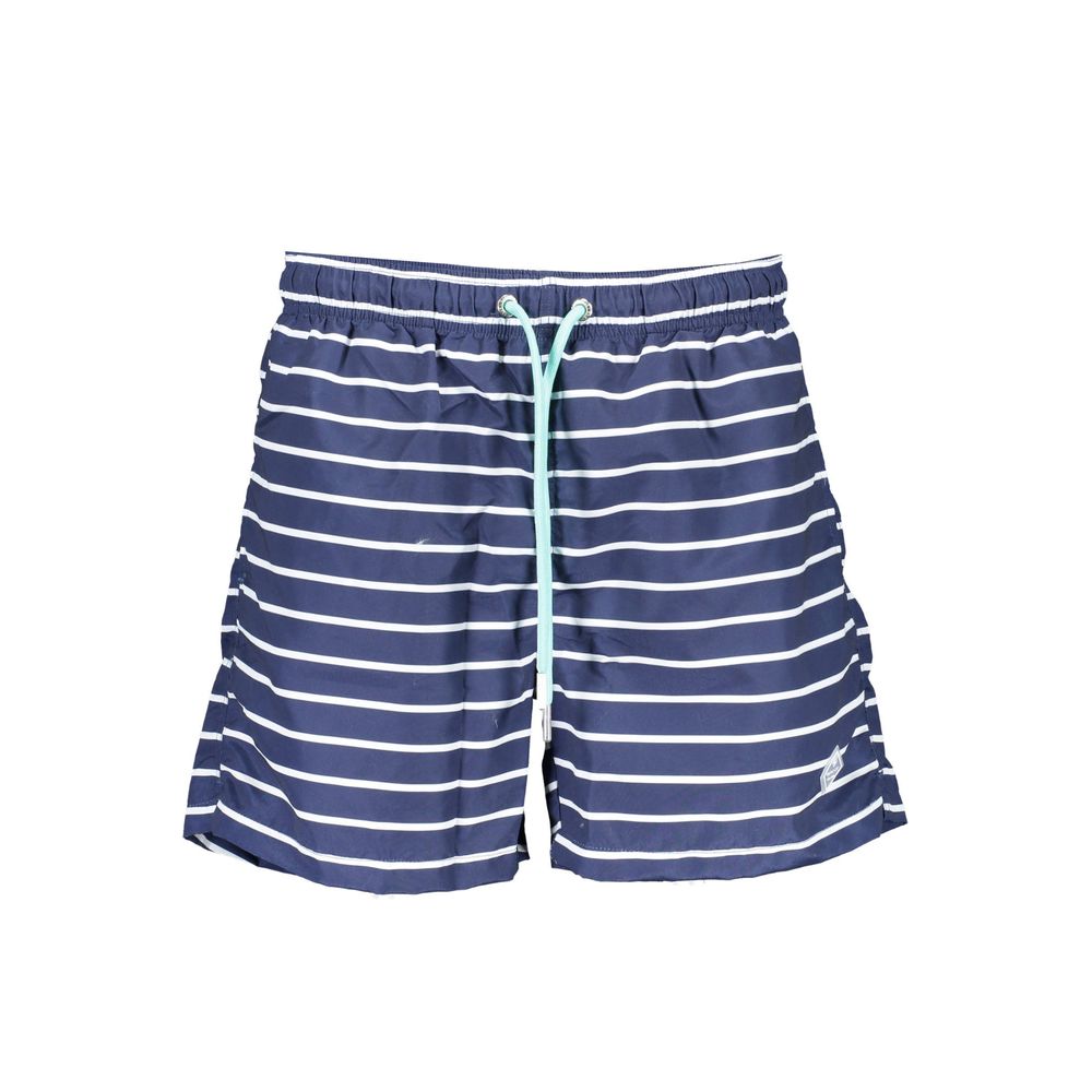 Gant Blu Polyester Men Swim Boxer | Regal Royce