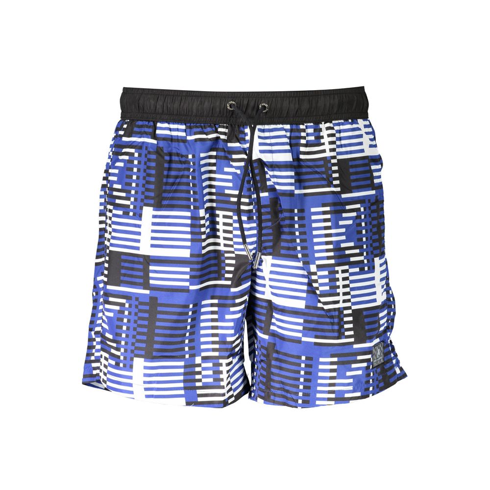 Karl Lagerfeld Blu Polyester Men Swim Boxer | Regal Royce