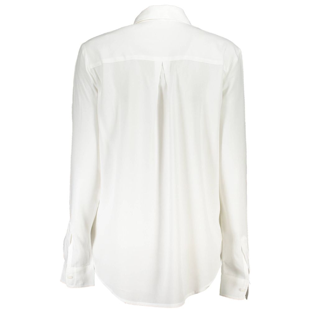 Desigual Bianco Viscosa Women Shirt | Regal Royce