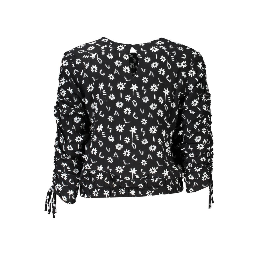 Desigual Nero Viscosa Women Blouse | Regal Royce
