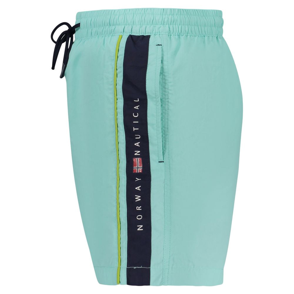 Norway 1963 Azzurro Poliammide Men's Swim Boxer | Regal Royce